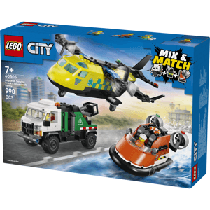 Lego City Airplane Service Hovercraft